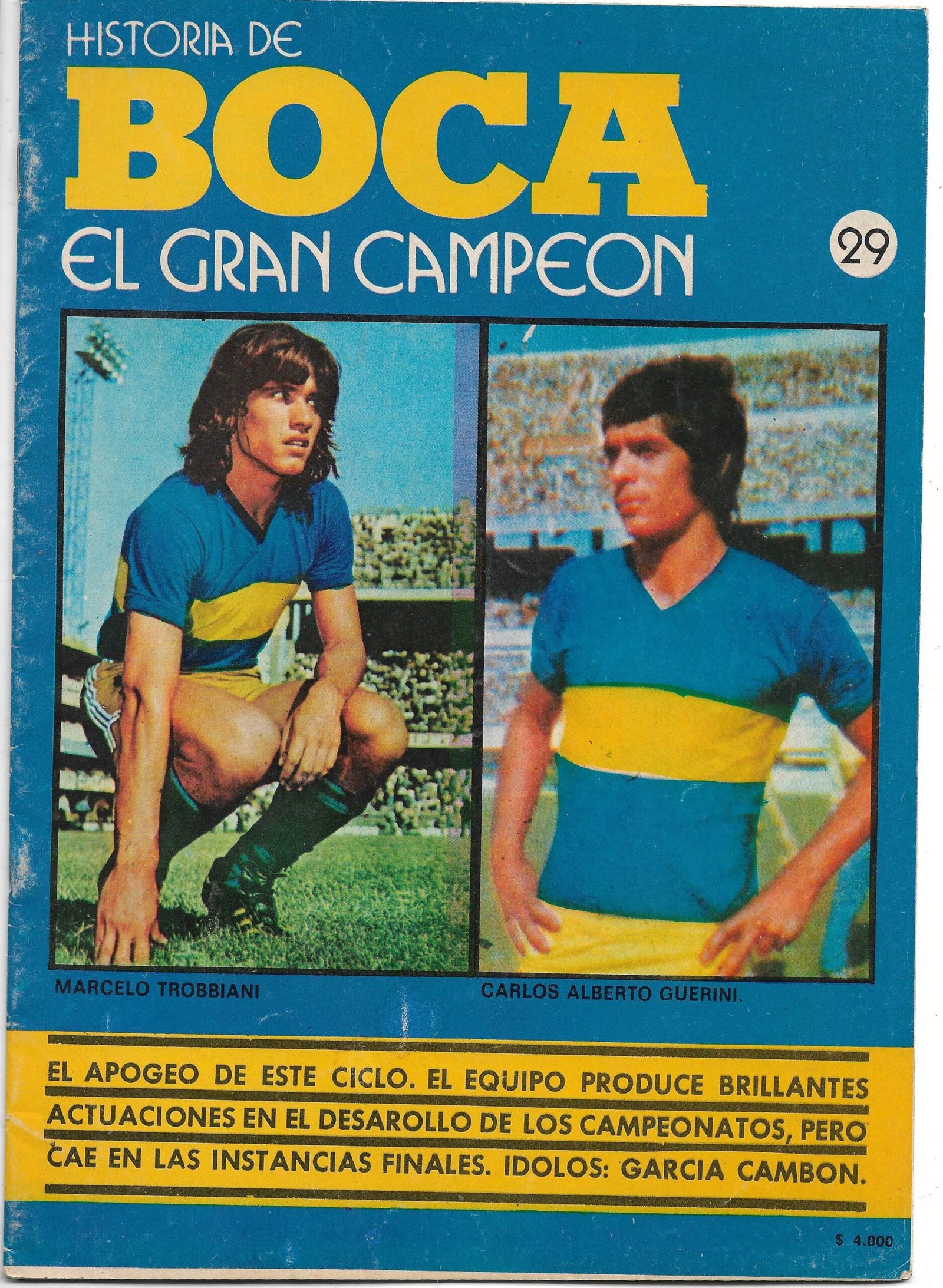 HISTORIA DE BOCA EL GRAN CAMPEON REVISTA 29