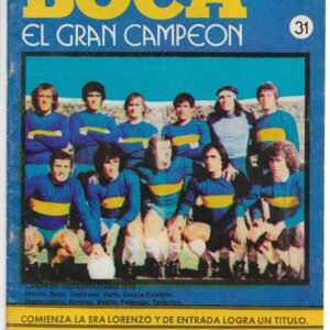 HISTORIA DE BOCA EL GRAN CAMPEON REVISTA 31