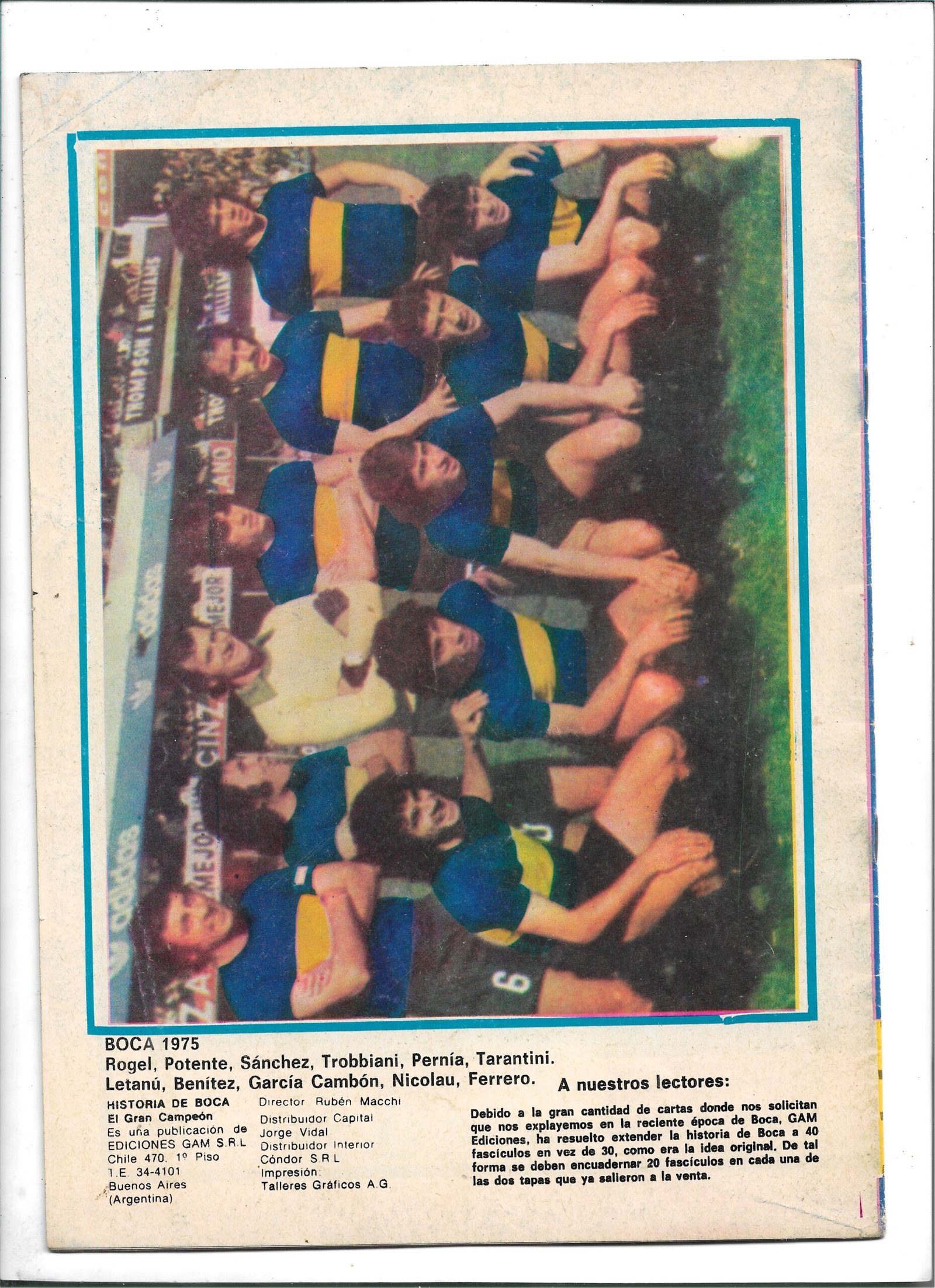 HISTORIA DE BOCA EL GRAN CAMPEON REVISTA 31