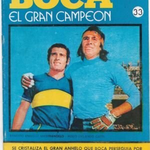 HISTORIA DE BOCA EL GRAN CAMPEON REVISTA 33