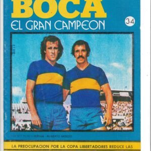 HISTORIA DE BOCA EL GRAN CAMPEON REVISTA 34