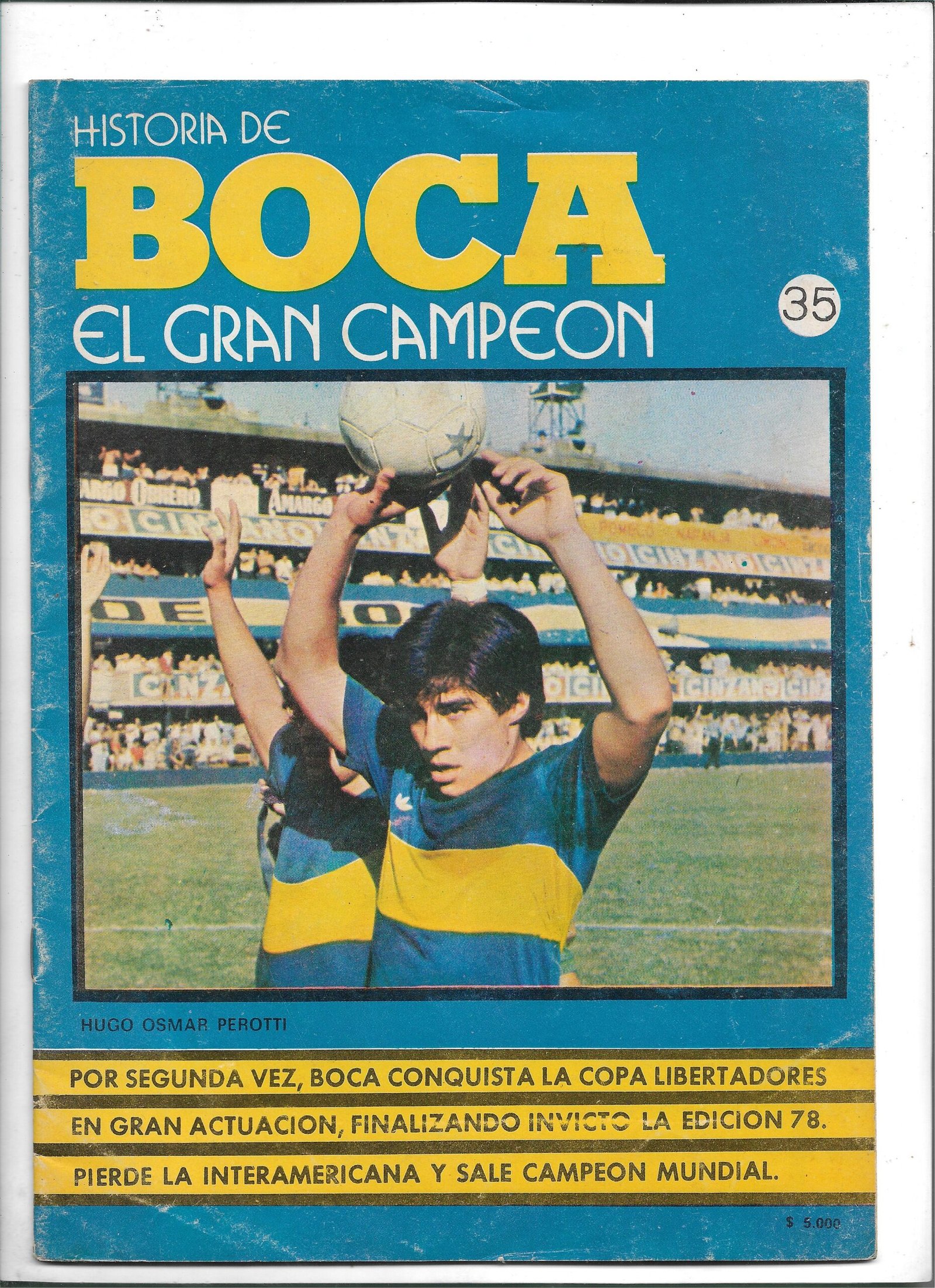 HISTORIA DE BOCA EL GRAN CAMPEON REVISTA 35