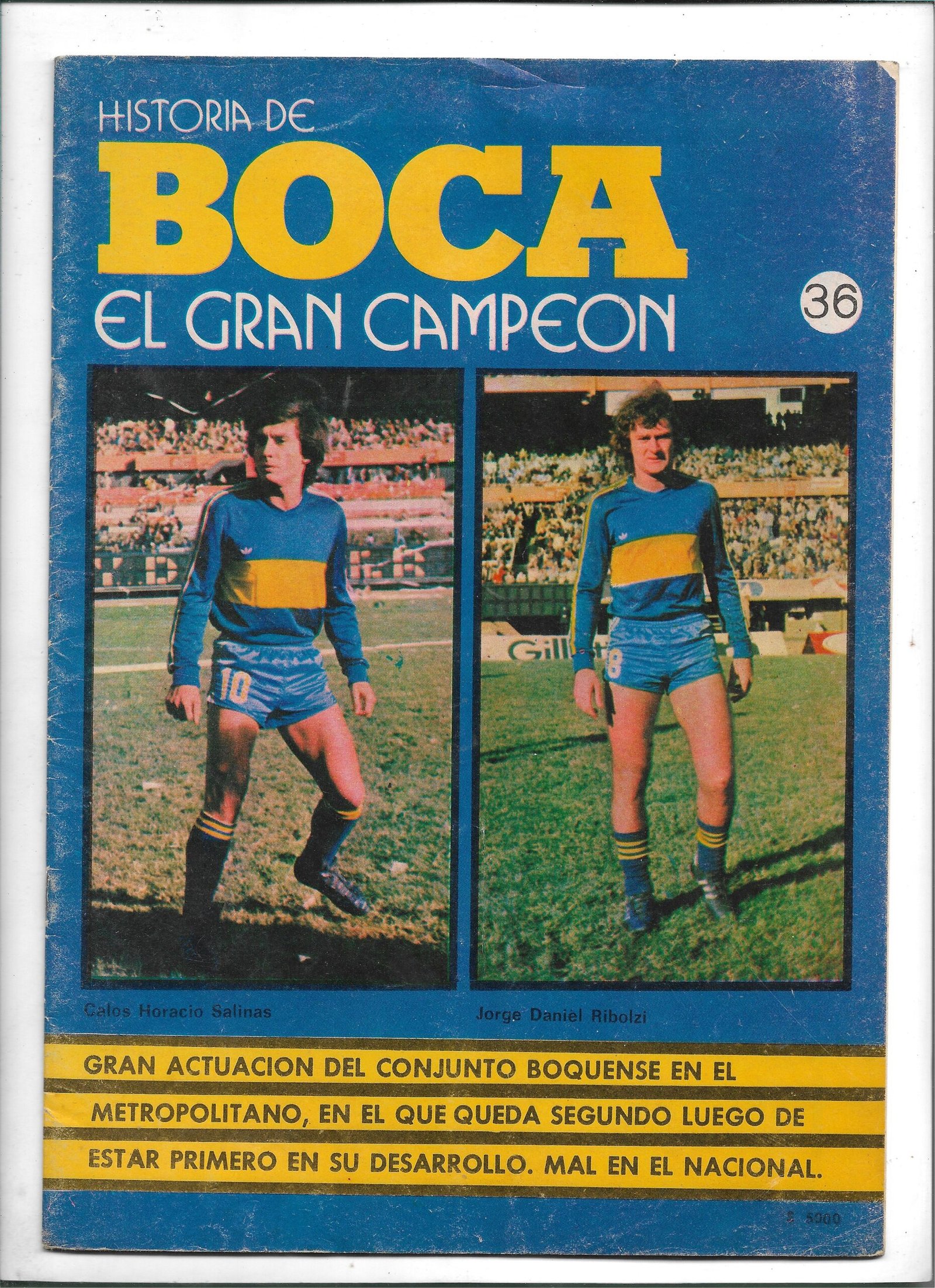 HISTORIA DE BOCA EL GRAN CAMPEON REVISTA 36
