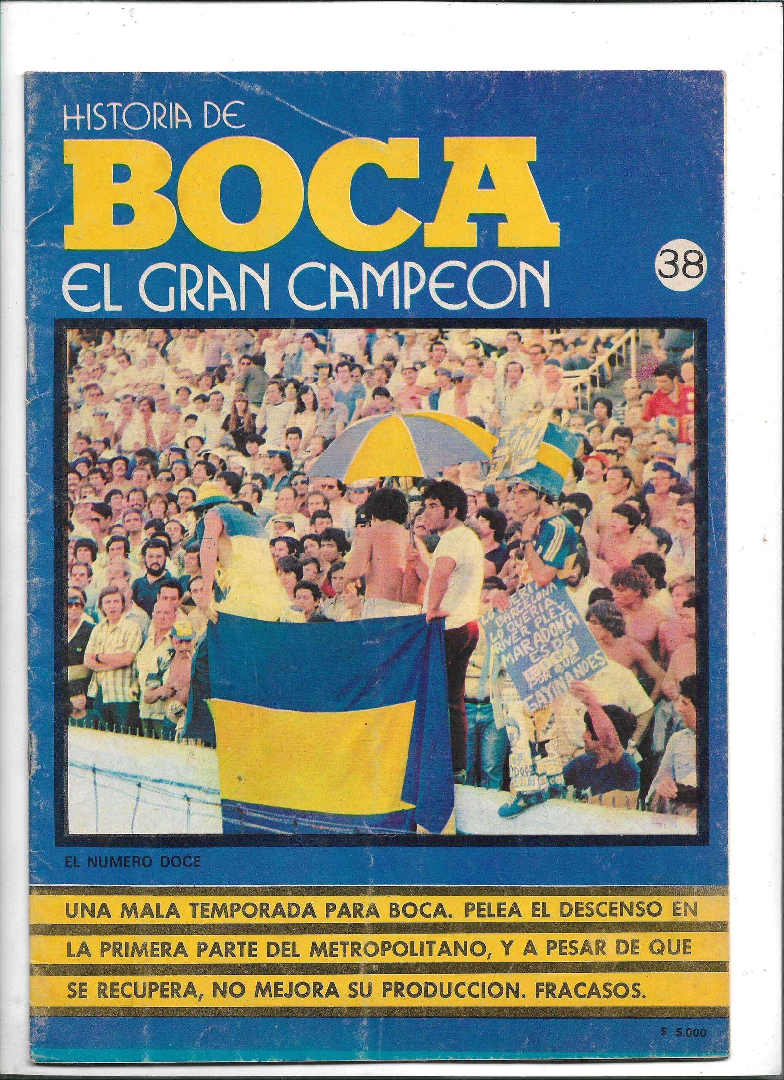 HISTORIA DE BOCA EL GRAN CAMPEON REVISTA 38