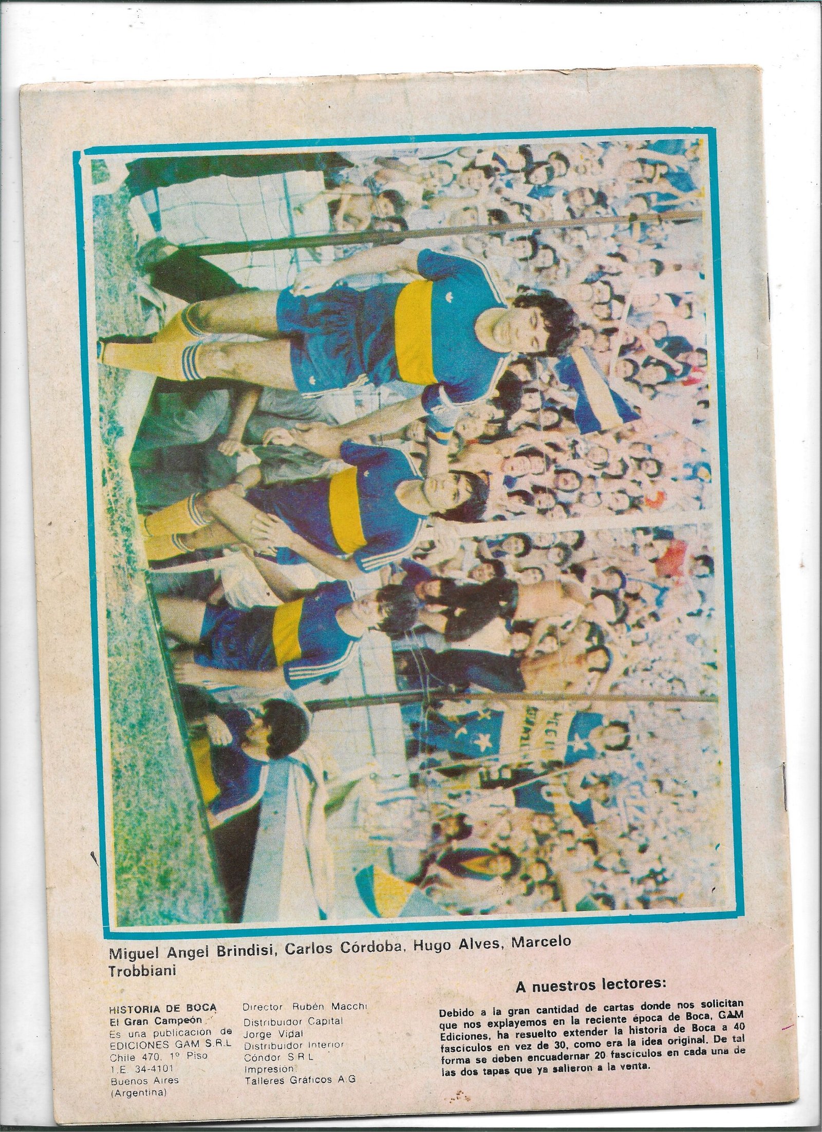 HISTORIA DE BOCA EL GRAN CAMPEON REVISTA 39