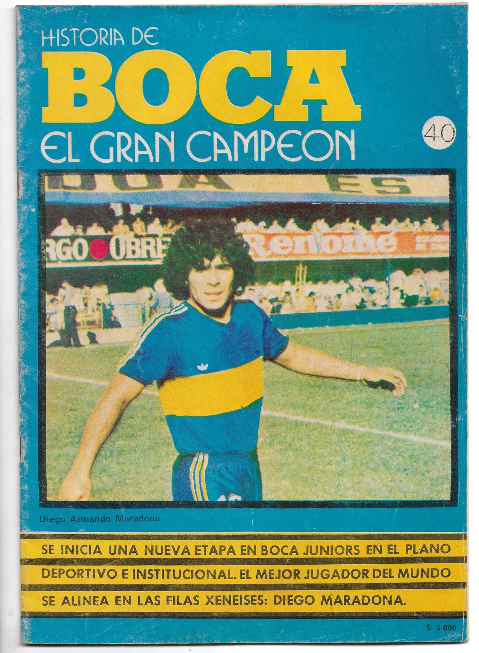 HISTORIA DE BOCA EL GRAN CAMPEON REVISTA 40