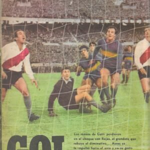 REVISTA EL GRAFICO PORTADA EL SUPERCLASICO DE BOCA Y RIVER