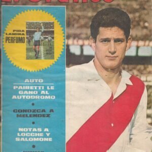 REVISTA EL GRAFICO PORTADA GUZMAN PILAR JUGADOR DE RIVER