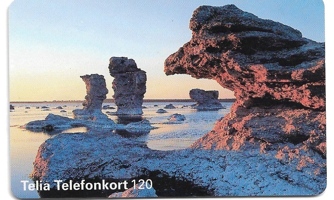 TARJETA TELEFONICA SUECIA 120 UNIDADES PAISAJE 1994