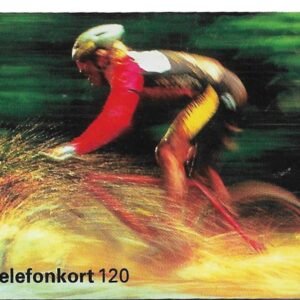 TARJETA TELEFONICA SUECIA 120 UNIDADES CICLISTA 1994