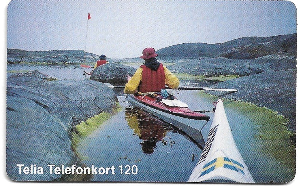 TARJETA TELEFONICA SUECIA 120 UNIDADES PAISAJE 1996