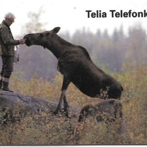 TARJETA TELEFONICA SUECIA 120 UNIDADES ANIMALES 1997