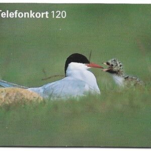 TARJETA TELEFONICA SUECIA 120 UNIDADES ANIMALES 1997