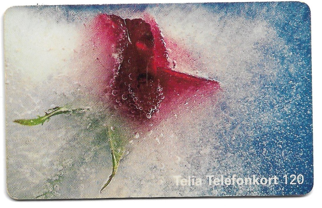 TARJETA TELEFONICA SUECIA 120 UNIDADES PUBLICIDAD 1999