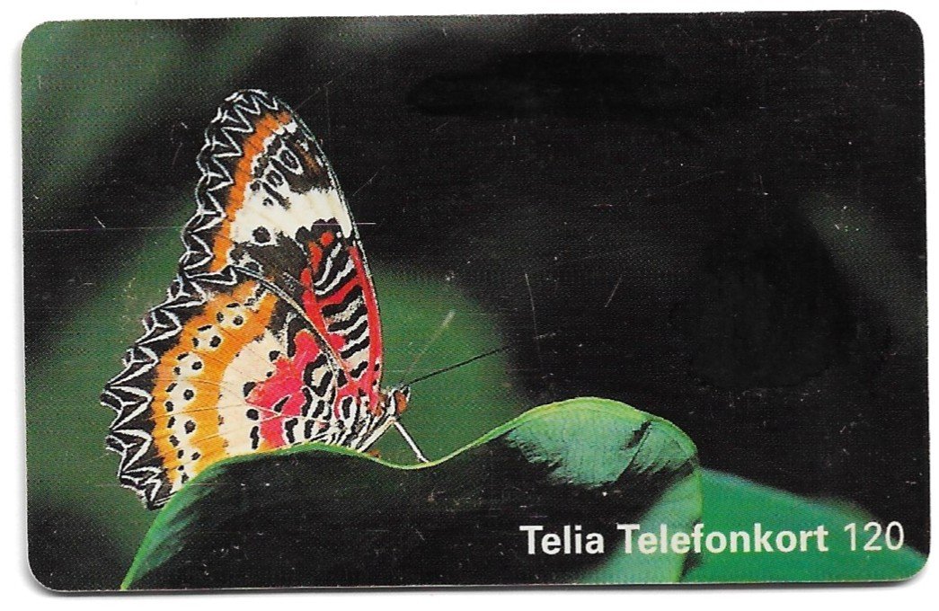 TARJETA TELEFONICA SUECIA 120 UNIDADES FAUNA 1999