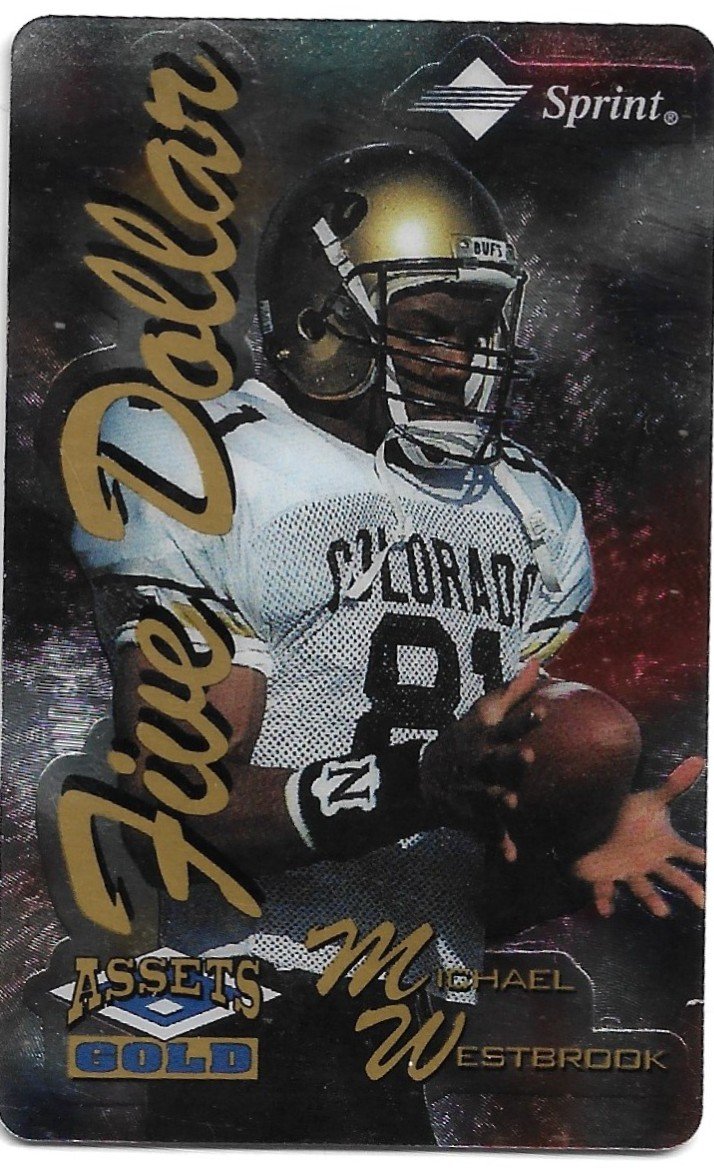 TARJETA PREPAGA ASSETS GOLD MICHAEL WESTBROOK $5