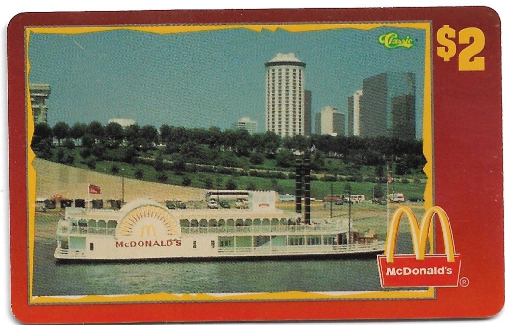 TARJETA TELEFONICA PREPAGA EDICIÓN MCDONALD ´S $2