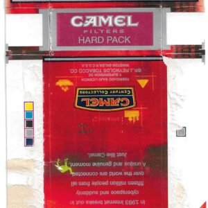 MARQUILLA CAMEL 10 CIGARRILLOS INDUSTRIA ARGENTINA BOX