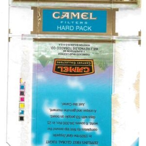 MARQUILLA CAMEL 10 CIGARRILLOS INDUSTRIA ARGENTINA BOX