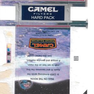 MARQUILLA CAMEL 10 CIGARRILLOS INDUSTRIA ARGENTINA BOX