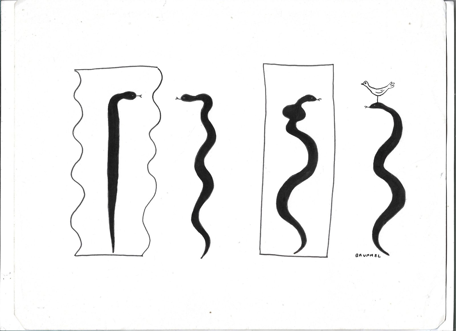 CARICATURA CHISTE ORIGINAL REVISTA