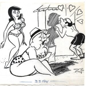 CARICATURA CHISTE ORIGINAL REVISTA