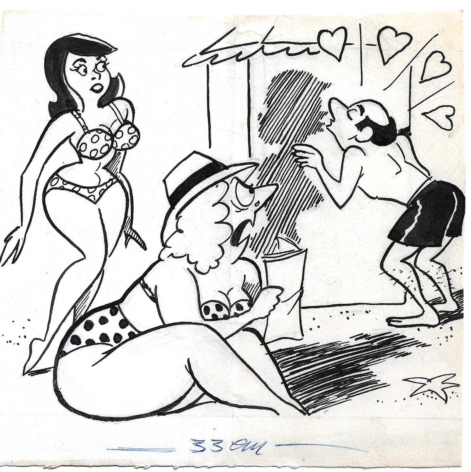 CARICATURA CHISTE ORIGINAL REVISTA