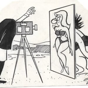 CARICATURA CHISTE ORIGINAL REVISTA