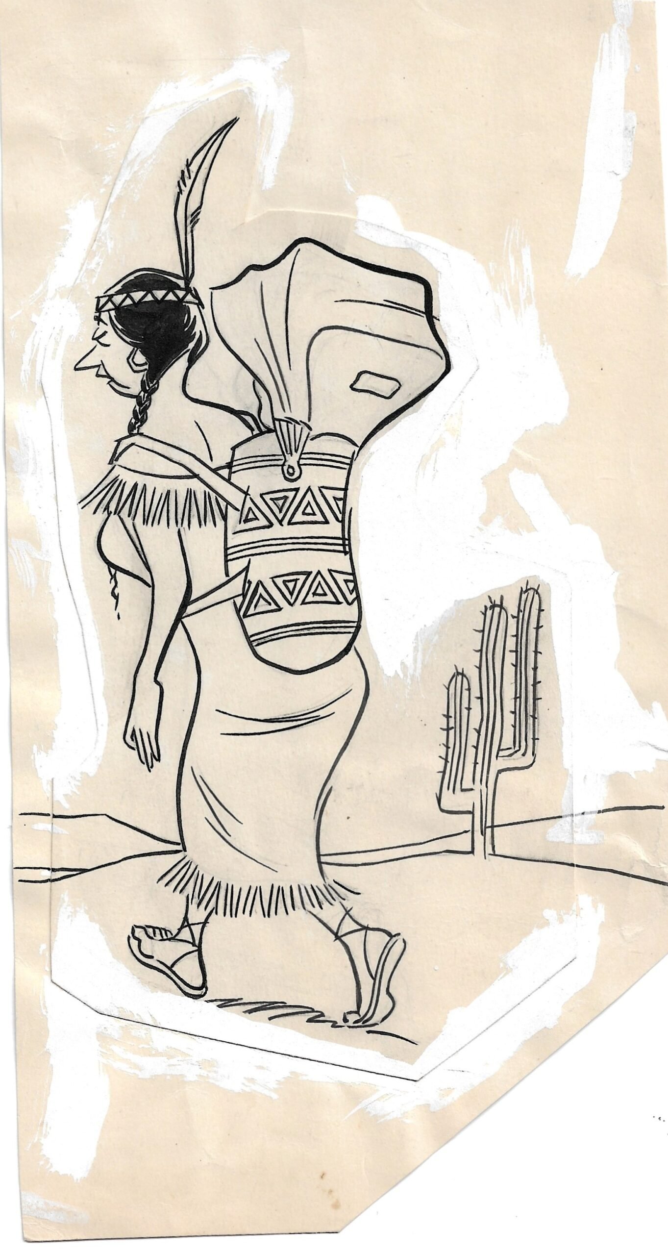 CARICATURA CHISTE ORIGINAL REVISTA EL TONY