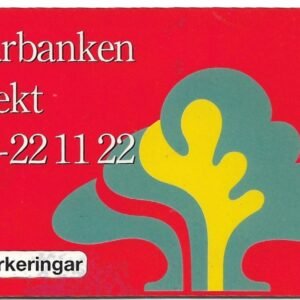 TARJETA TELEFONICA SUECIA 15 UNIDADES ARTE 2000