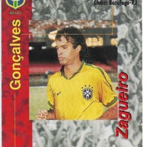 TARJETA PANIFICADOS PANINI Y COCA COLA GONÇALVES N°6