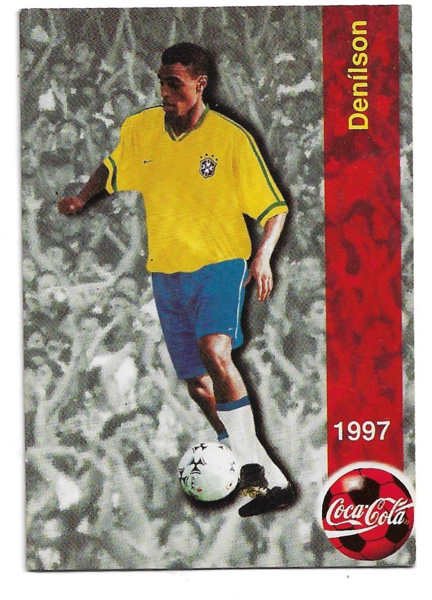 TARJETA PANIFICADOS PANINI Y COCA COLA GONÇALVES N°44 DENÍSON