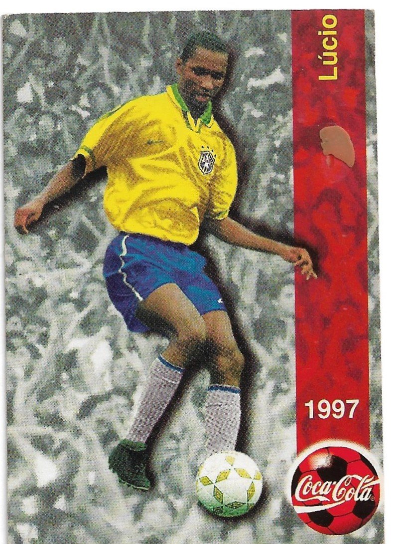 TARJETA PANIFICADOS PANINI Y COCA COLA N°16 LÚCIO