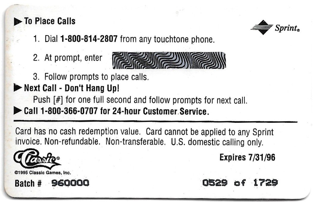 TARJETA PREPAGA ASSETS GOLD MICHAEL WESTBROOK $5