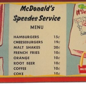 TARJETA TELEFONICA PREPAGA EDICIÓN MCDONALD ´S $2