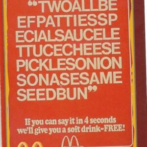 TARJETA TELEFONICA PREPAGA EDICIÓN MCDONALD ´S $2