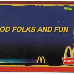 TARJETA TELEFONICA PREPAGA EDICIÓN MCDONALD ´S $2
