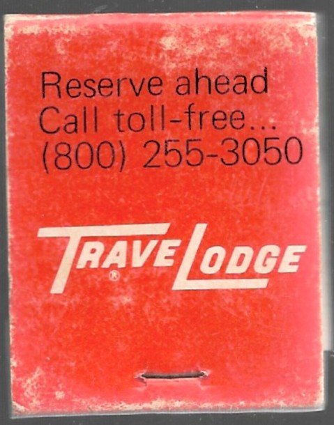 CAJA DE FÓSFOROS TRAVE LODGE