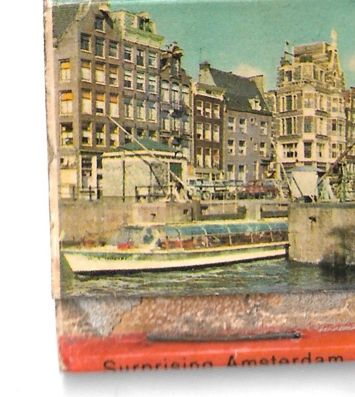 CAJA DE FÓSFOROS SUPRISING AMSTERDAM