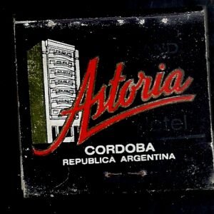 CARTERITA DE FOSFORO HOTEL SAVOY Y ASTORIA