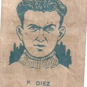 FIGURITA ARGENTINA FUTBOL DIEZ - PORTEÑO 1928 AGUILA