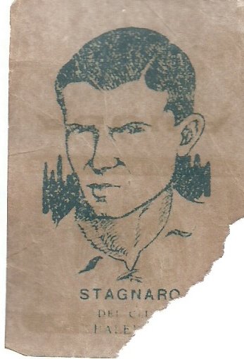 FIGURITA ARGENTINA FUTBOL STAGNARO- CLUB PALERMO 1928 AGUILA