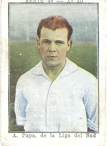 FIGURITA ARGENTINA CIG. DOLAR FUTBOL PAPA LIGA DEL SUD N°40