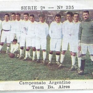 FIGURITA ARGENTINA CIG. DOLAR FUTBOL TEAM BS AIRES N°335