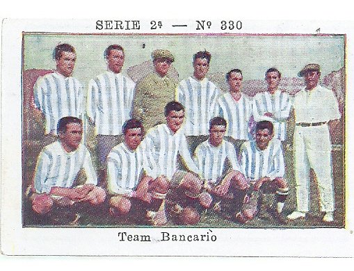 FIGURITA ARGENTINA CIG. DOLAR FUTBOL TEAM BANCARIO N°330