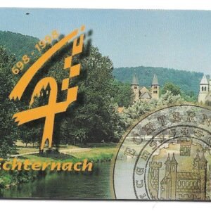 TARJETA TELEFONICA LUXEMBURGO 50 UNIDADES ECHTERNACH 1998