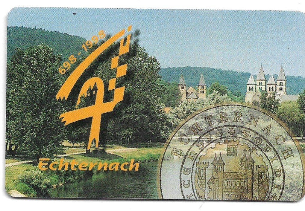 TARJETA TELEFONICA LUXEMBURGO 50 UNIDADES ECHTERNACH 1998