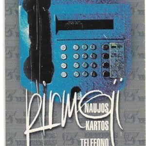 TARJETA TELEFONICA LITUANIA 100 UNIDADES PUBLICIDAD