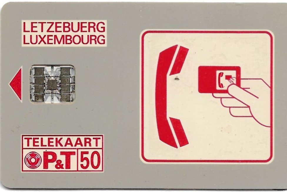 TARJETA TELEFONICA LUXEMBURGO 50 UNIDADES