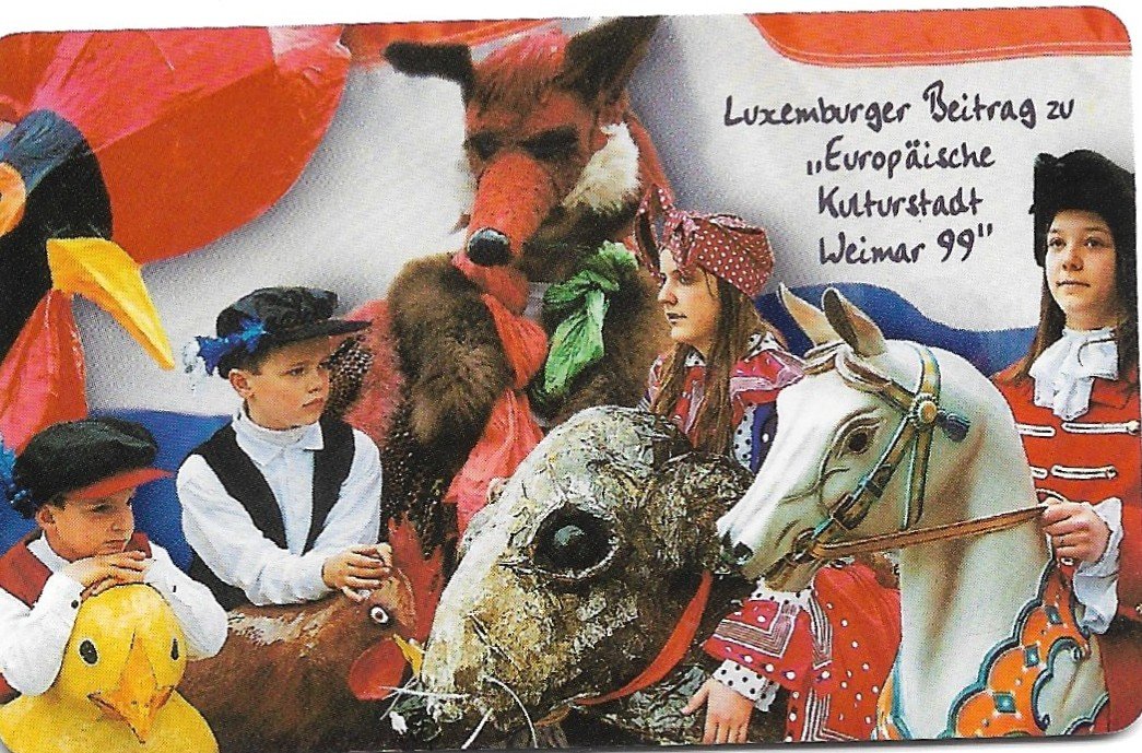 TARJETA TELEFONICA LUXEMBURGO 50 UNIDADES CULTURA 1999